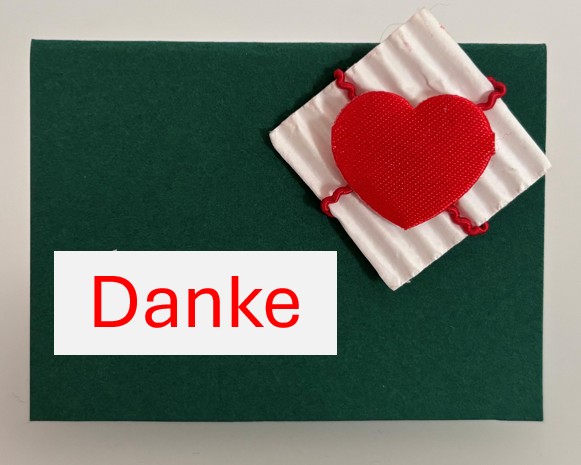 Wir sagen Dankeschön